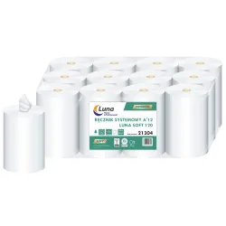 LUNA RĘCZNIK PAPIEROWY CENTRALNEGO DOZOWANIA 120M 12 ROLEK 21304
