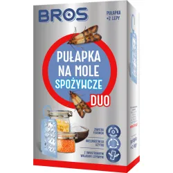 BROS PUŁAPKA NA MOLE SPOŻYWCZE DUO + 2 LEPY