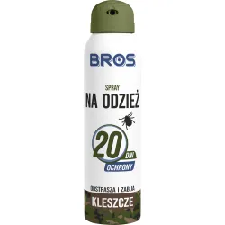 BROS SPRAY NA ODZIEŻ ZABIJA I ODSTRASZA KLESZCZE