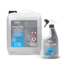 CLINEX SHINE STEEL 650ML CZYŚCI NABŁYSZCZA STAL NIERDZEWNĄ